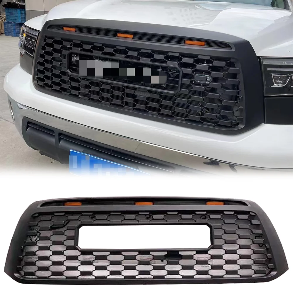 Spedking 2007 2008 2009 2010 pickup bodykit accessories Front car grille with light for TOYOTA tundra