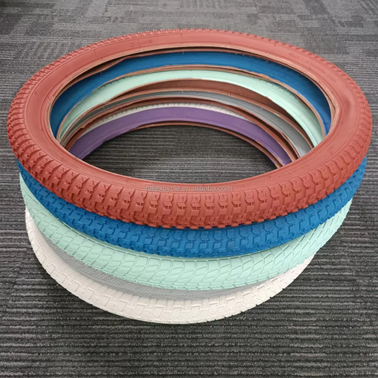 bicycle parts/black color bicycle tire 26 tyres bicycle china hebei factory white color 20 size bmx tyres 20 2.40