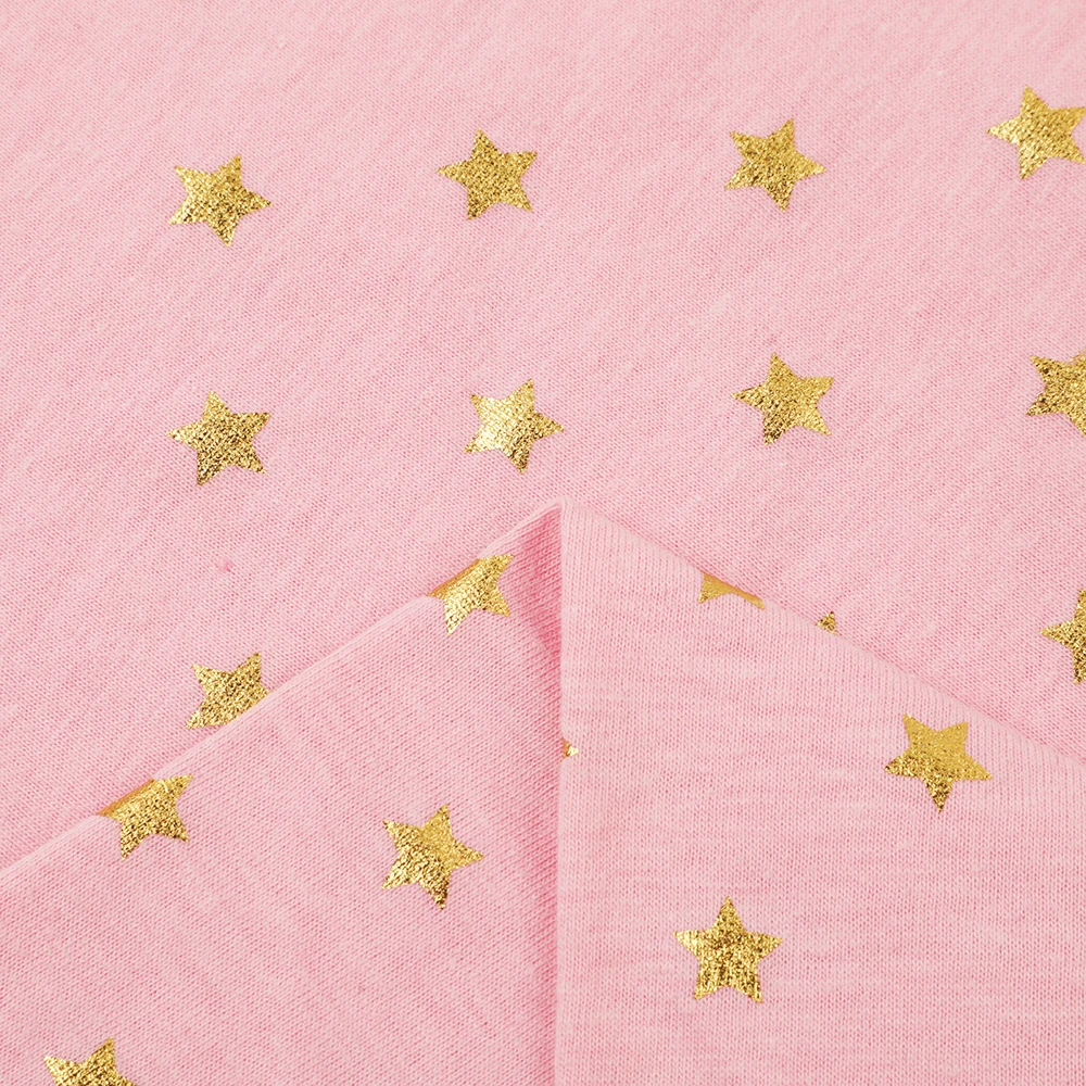 Высококачественное удобное мягкое легкое пальто 30s cvc розовая окрашенная ткань