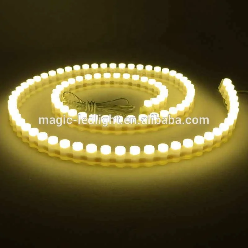flexible Red Blue Green White Amber yellow DC12V Waterproof 96 LED Sign Great Wall DIP led strip