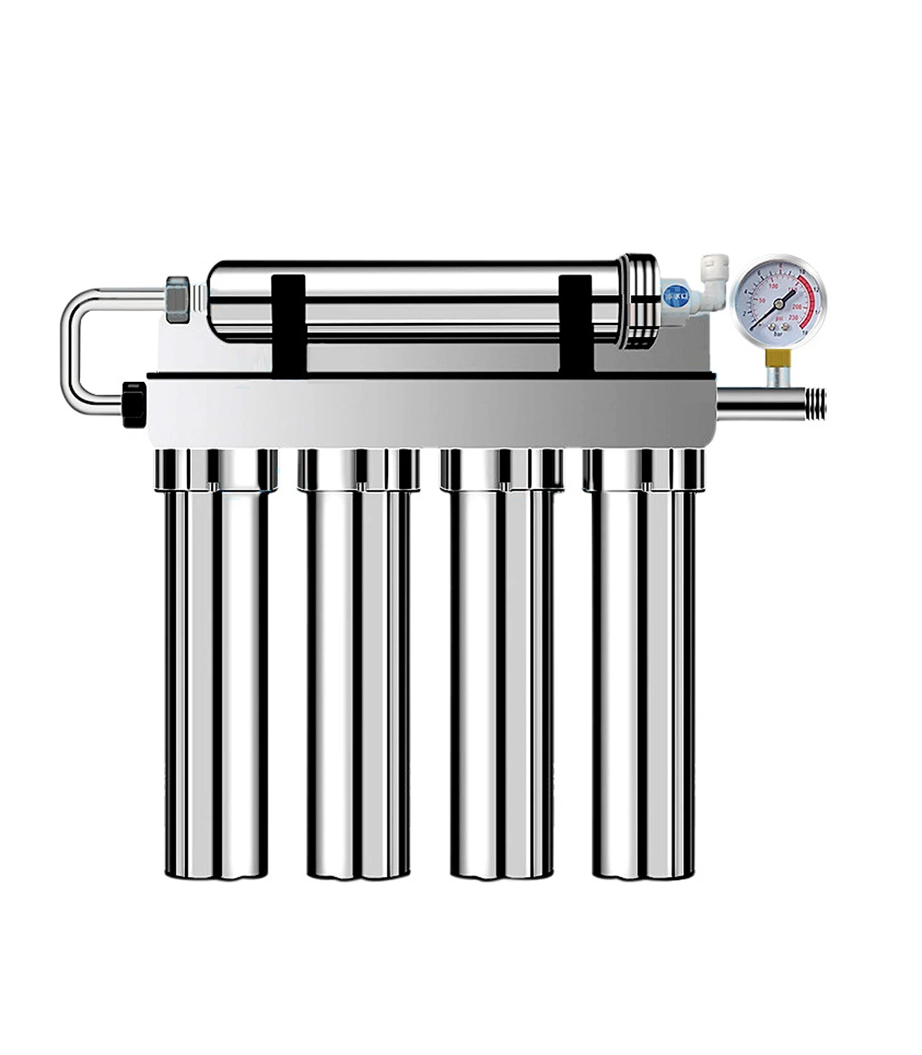 Ultra-Filtration under Sink Water Filter System Stainless Steel Water Purifier Faucet for Household Use