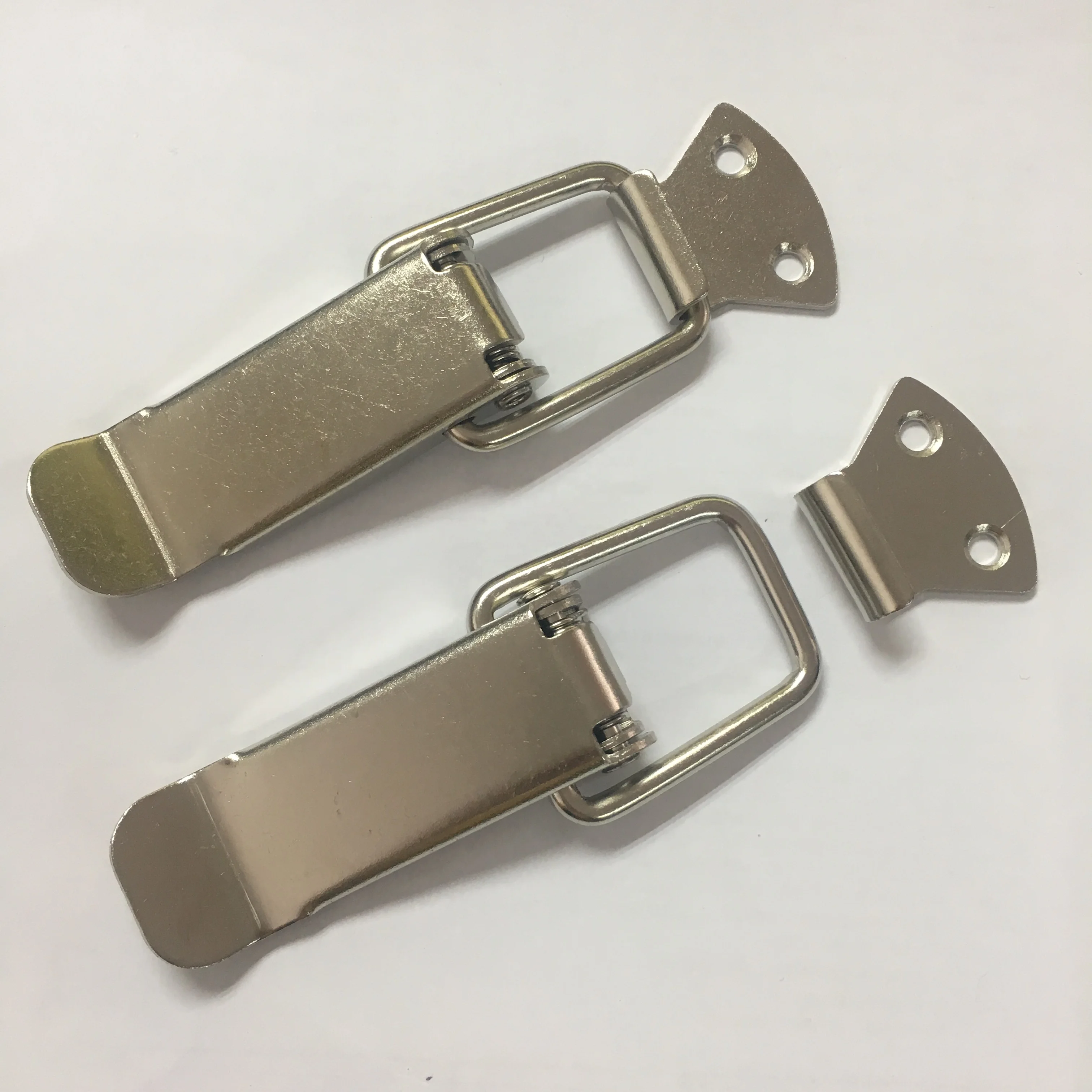 Custom flight case Spring loaded adjustable draw Hasps Clamps toggle latch for Woodenbox toolbox