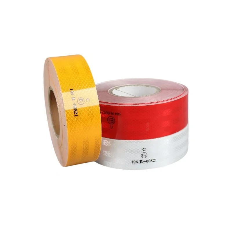 Diamond Grade Emark DOT Car Accessories Reflect Sticker Retro Warning Safety Reflector Roll Reflective Tape for Truck
