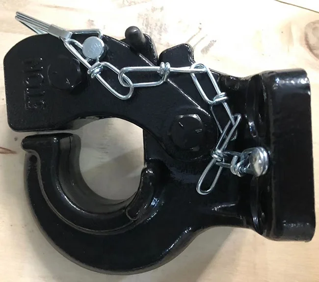 China Manufactory trailer black pintle hook towing hooks cars towing hook trailer with factory price