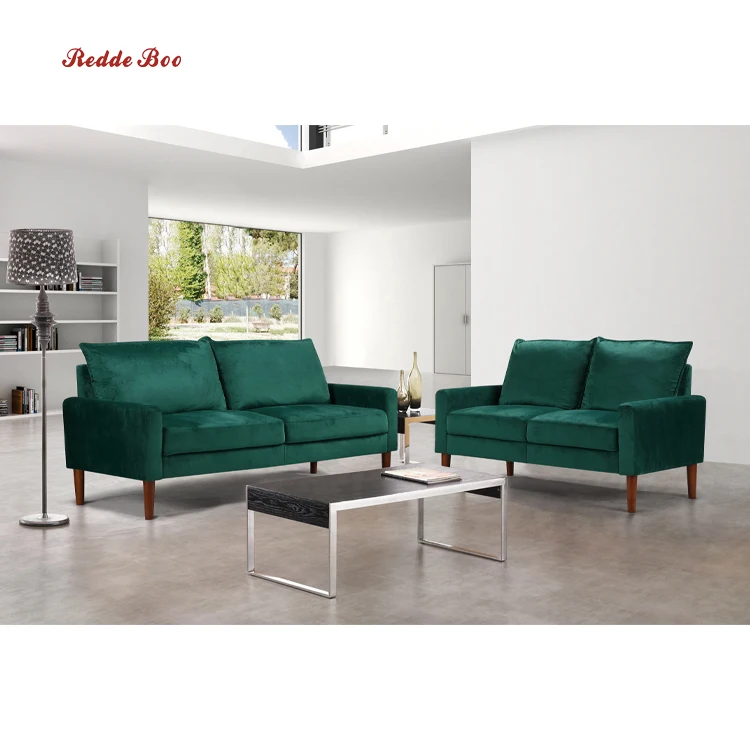 
2021 best sell royal style fabric sofa set living room furniture flannel cover 8092 