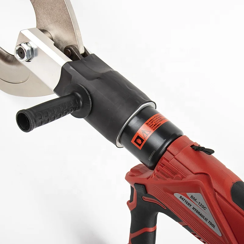 BM-120C Electric Power Shears Hydraulic Armoured Cable Cutter 18V Cordless Battery Scissors Pliers Crimping Metal Construction