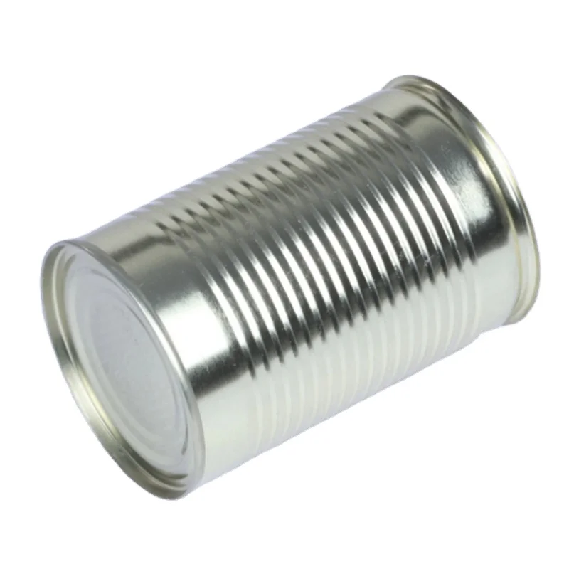 Supply China empty tin can for food packaging with tinplate/ TFS easy open end can cover metal tin can