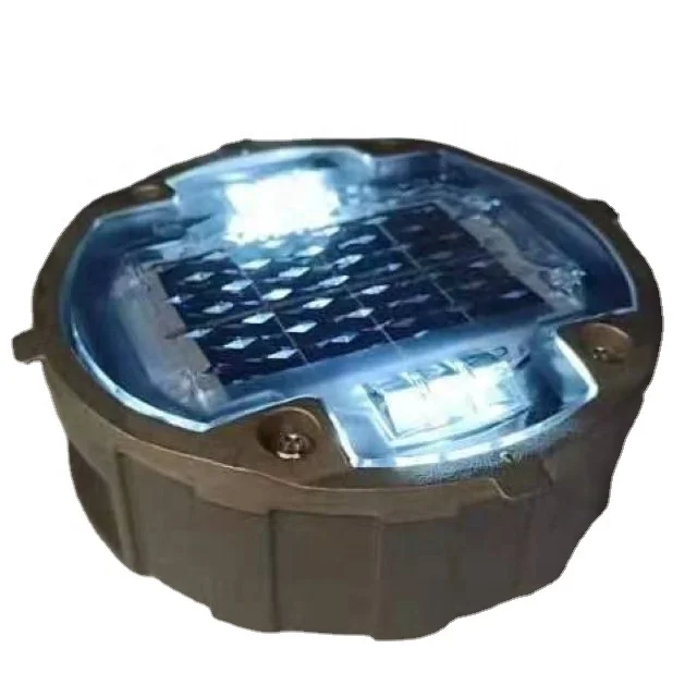 Manufacturer Price High Brightness Ip68 Flashing Traffic Marker Light Led Cat Eye Solar Road Stud Reflective Aluminum Yellow Red