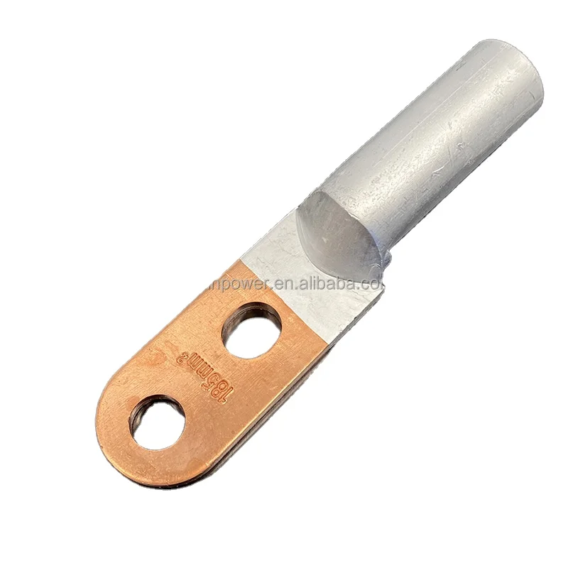 Home Gym Electrical Double Hole Cable Lug Trade End And Cover Of Cable Lugs Sizes