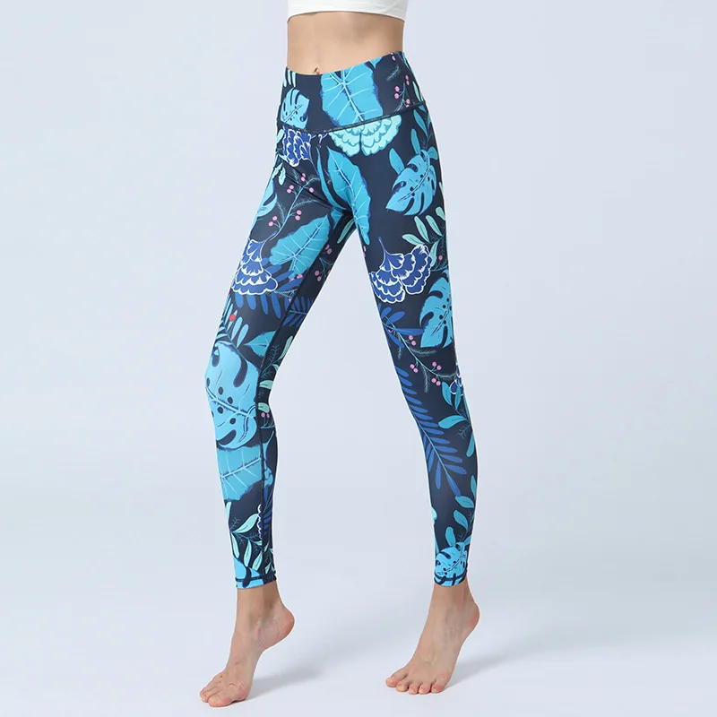 Dropshipping Wholesale 3D All Over Print High Waist Legging Women Polyamide Elastane Printed Sport Yoga Leggings
