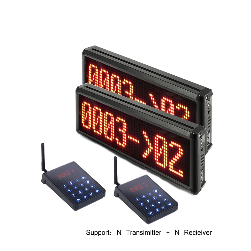 
Светодиодная система вызова очереди, светодиодная плата для вызова ресторана, светодиодная система вызова еды CS9QM 