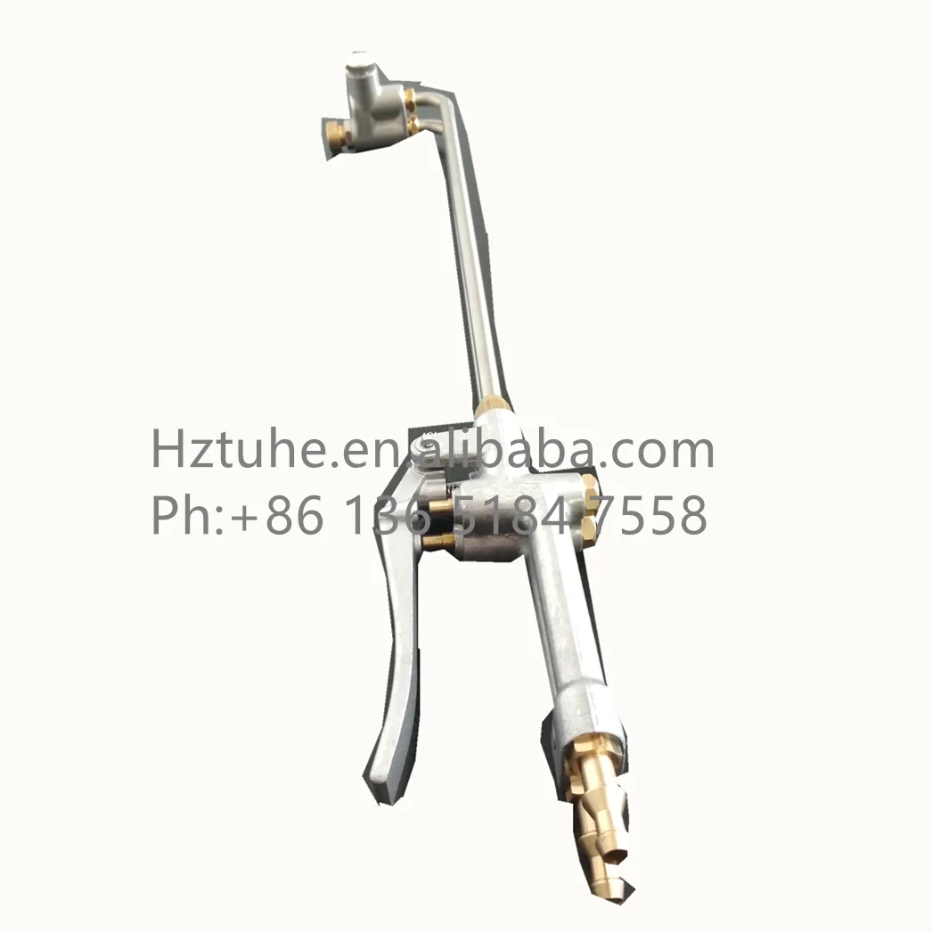 Die casting sprayer tube brass stainless steel long stick spray gun