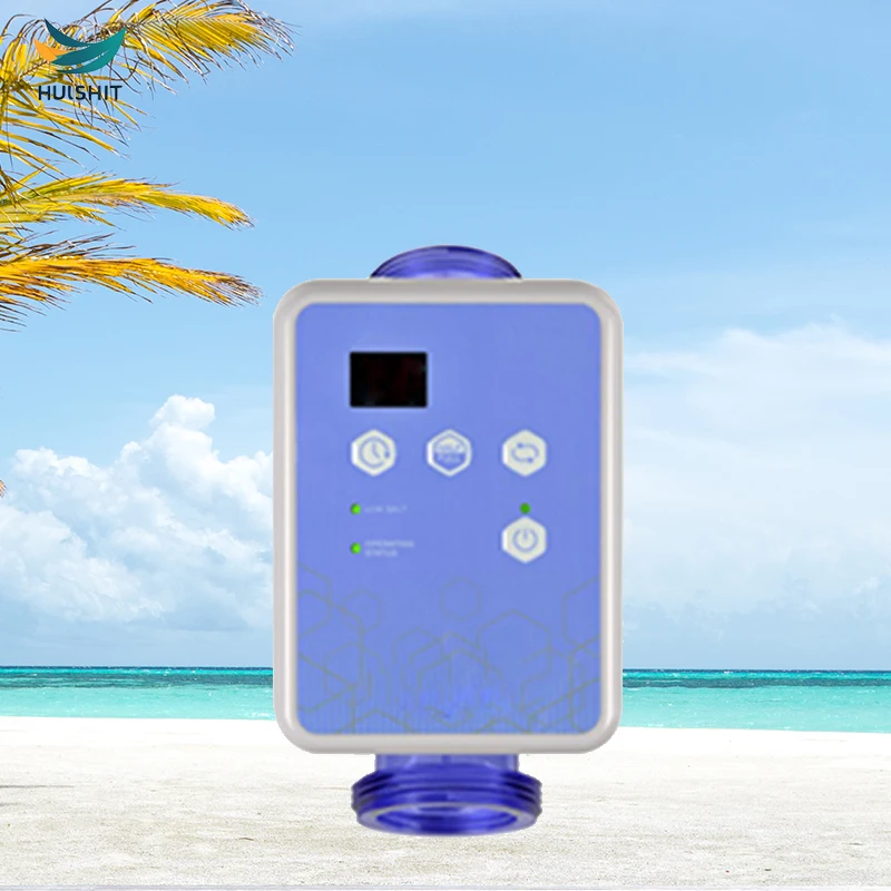 Swimming Pool salt chlorine machine Purple high power electrolytic salt chlorine machine