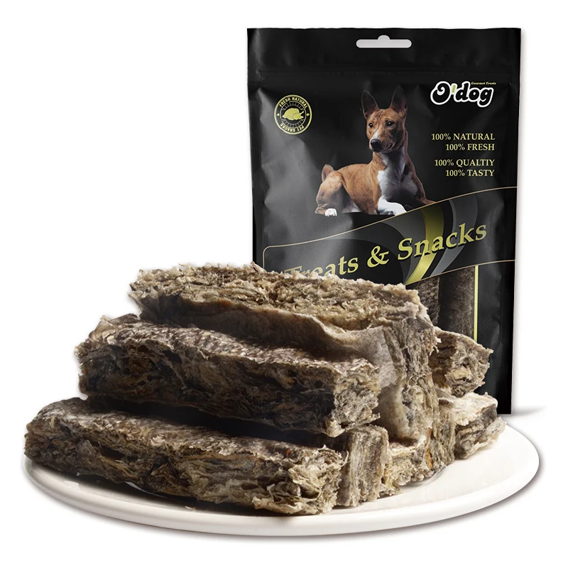 Поставщики сушеных лакомств для собак из рыбьей кожи, Снэк для собак, натуральные лакомства для собак