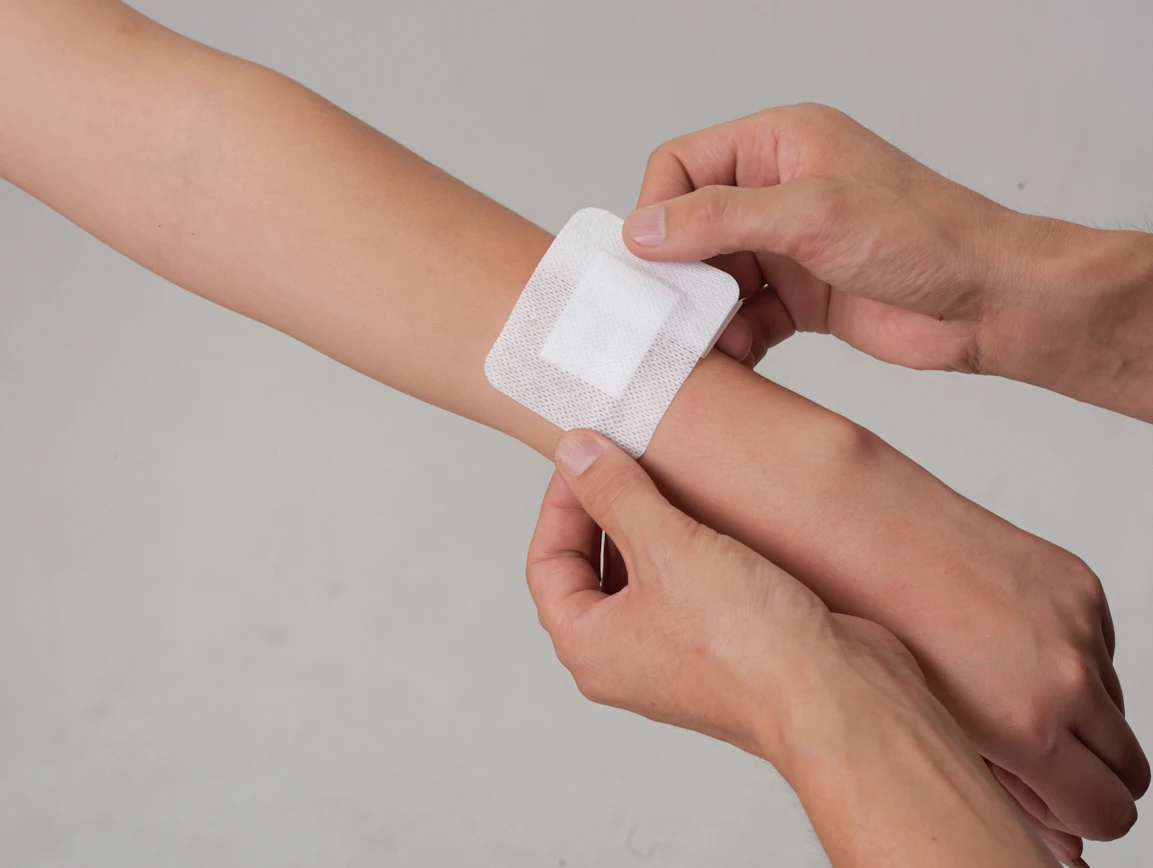 Manufacturer Supply Disposable Popular Competitive Price PU Silikon-Wundschaumverband with High Absorbency