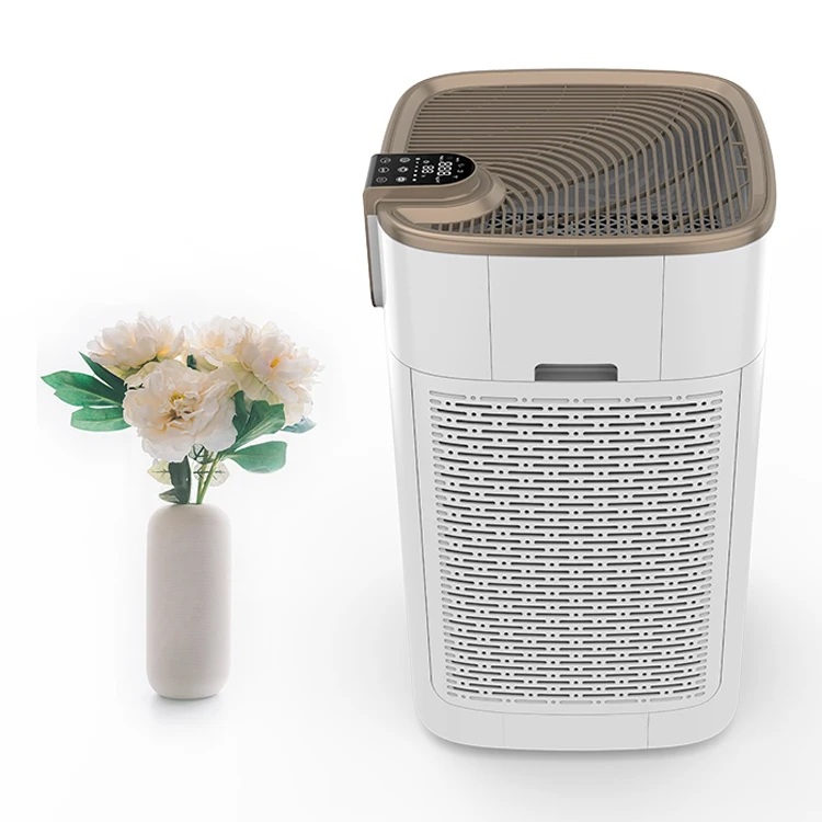 Large air Purifiers Floor Standing Electrical Double True Hepa Filters air Cleaning Machine for Household and Commercial Use