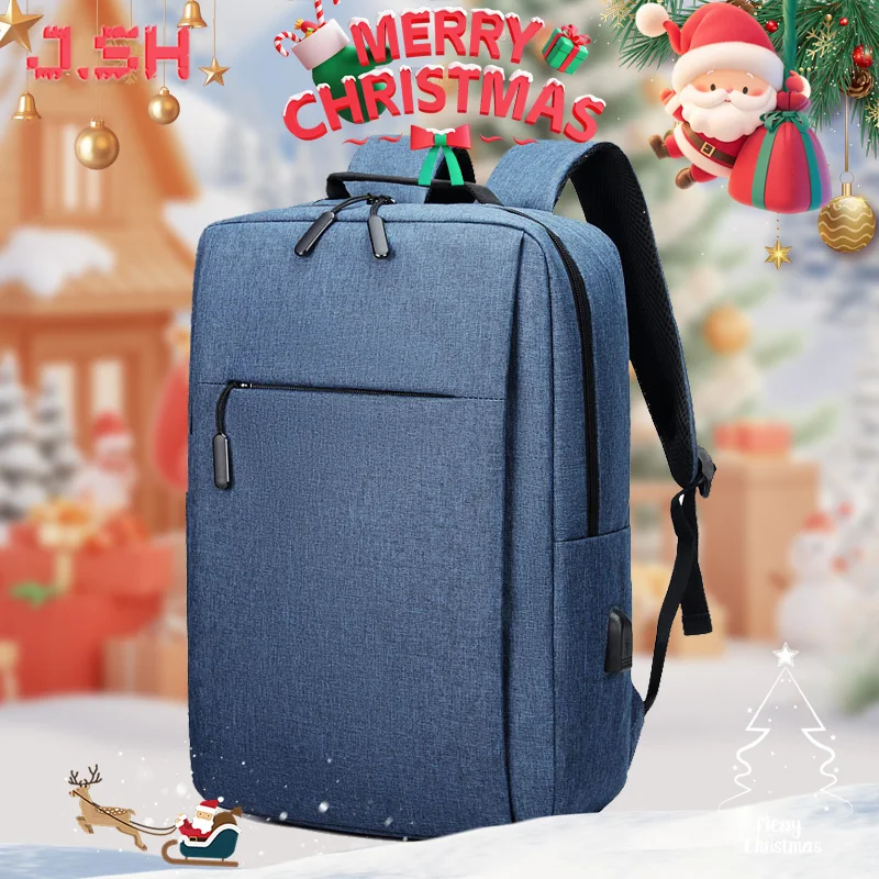 JSH Factory High Quality Laptop Backpack with USB Charger Computer Backpack Lightweight 1688 Travel PC Backpack Custom