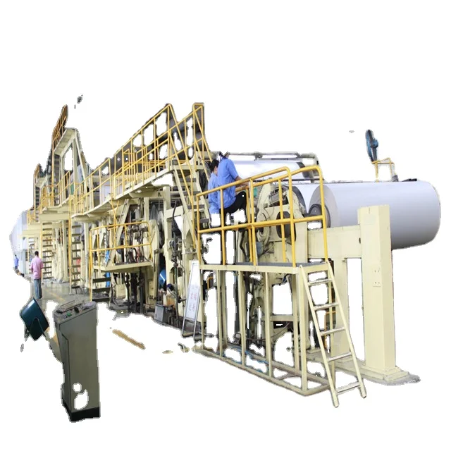 High Quality A4 Copy Paper  Production Line 80gsm Machine  From Paper Recycle