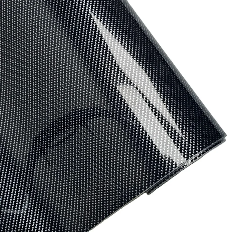 TPU PPF Wholesale Premium Super Carbon Fiber Vinyl Wrap High Gloss 6D Carbon Fiber Car Sticker Film