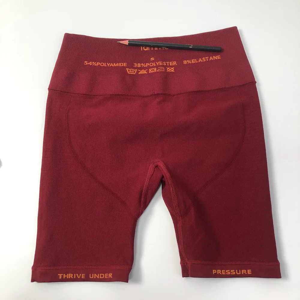 Custom fashion women seamless gym wear fitness set clothing high waist tummy control yoga shorts workout racerback singlet