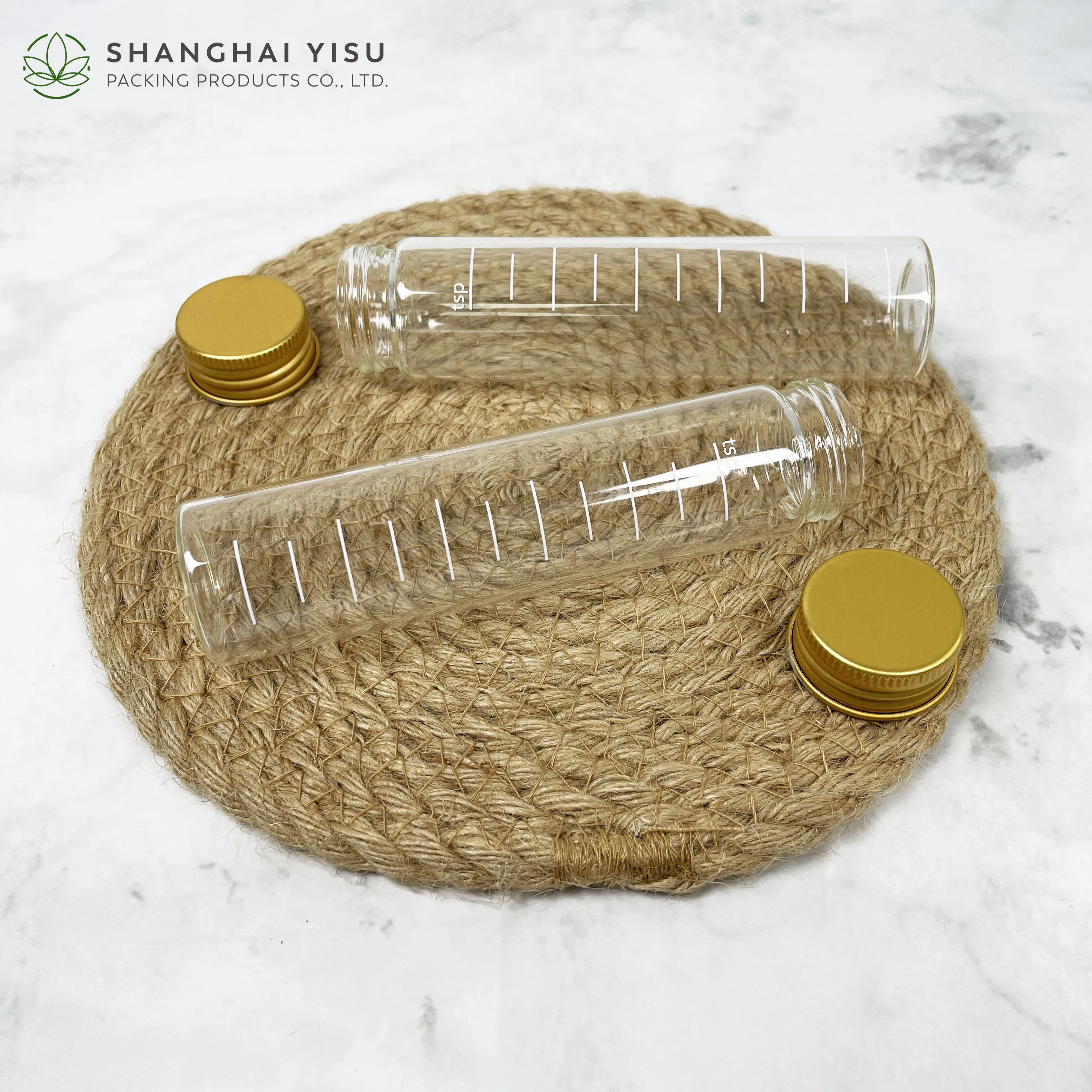 50 ml glass vials high borosilicate test tube wine bottle glass wine bottle with screw lid