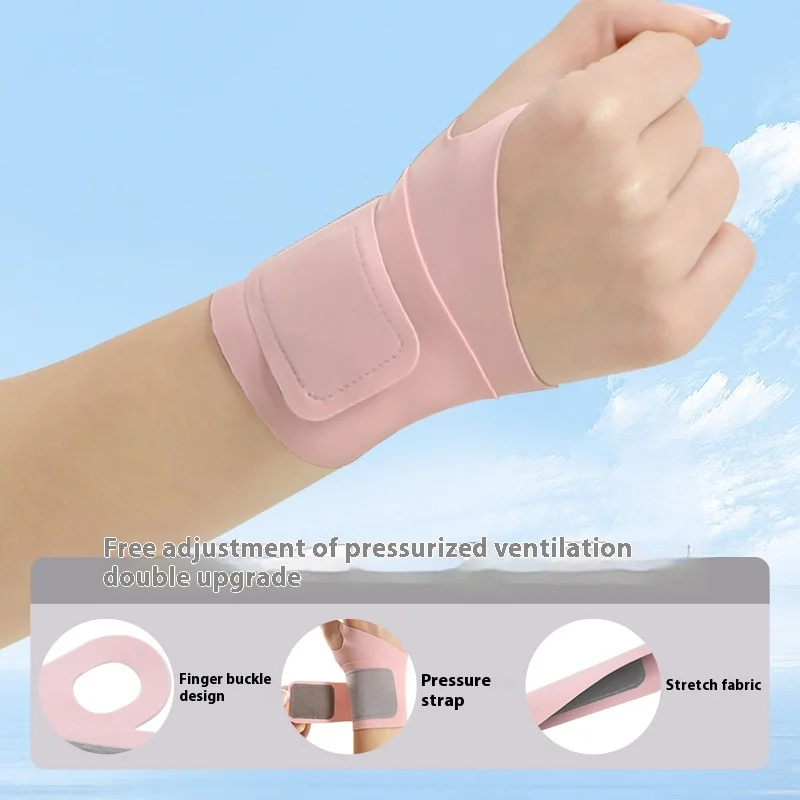 Badminton Fitness Wrist Strap Sports Tendon Sheath Protector for Gym Use Pressure Prevention Wrist Brace Thin and adjustable