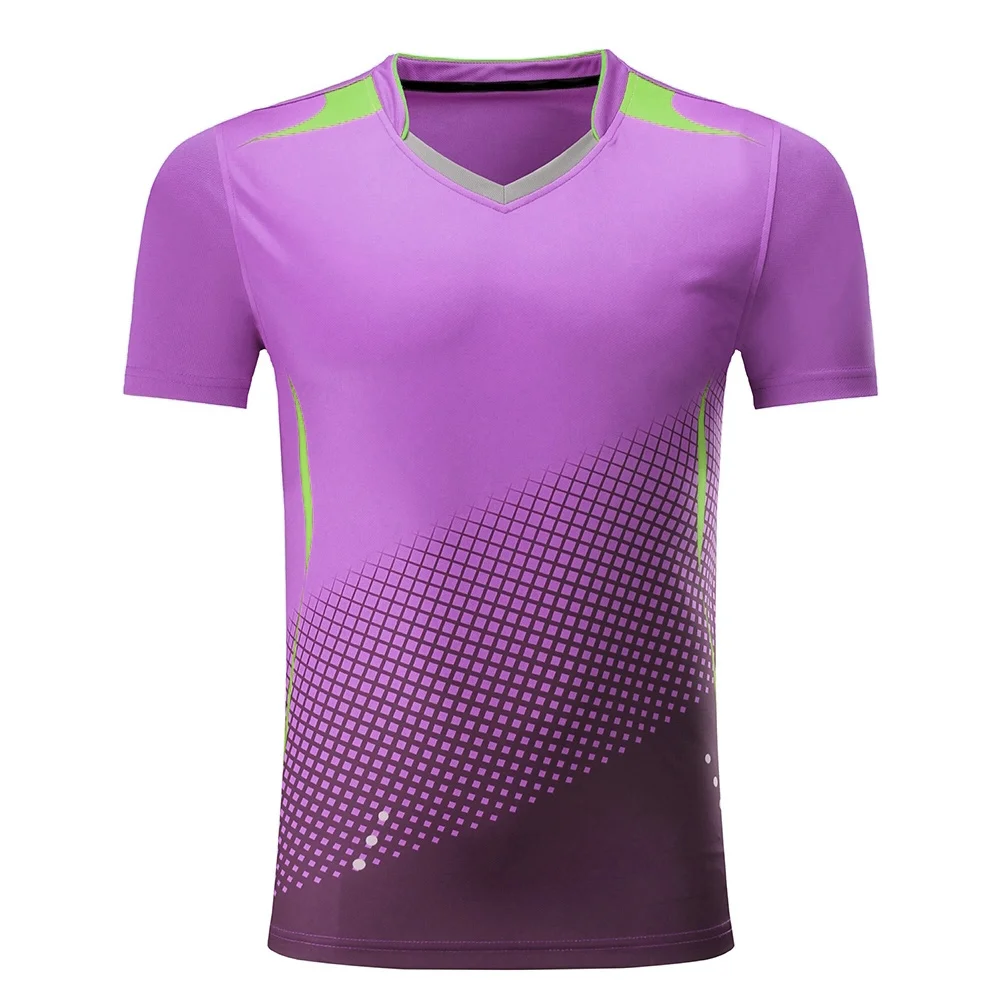 Club team name custom print logo design popular Sublimated tennis wear clothing shirt Uniforms tennis jersey