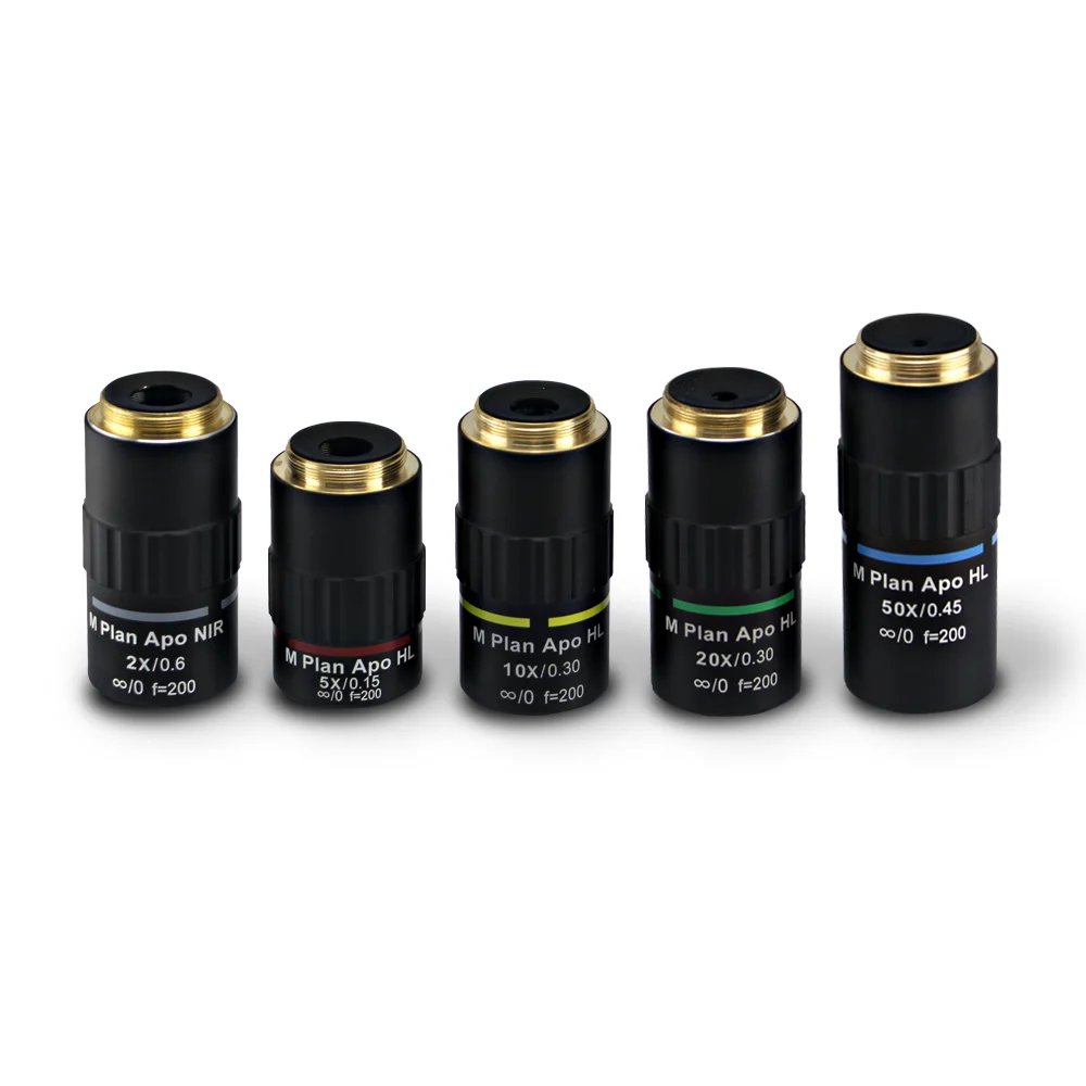 FWUFM 95mm long working distance plan APO objective lens for metallurgical Microscope