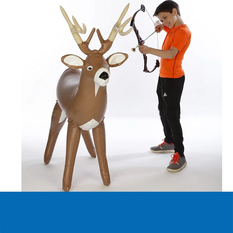 
customized 3D inflatable deer target,Inflatable 8 pt whitetail deer 