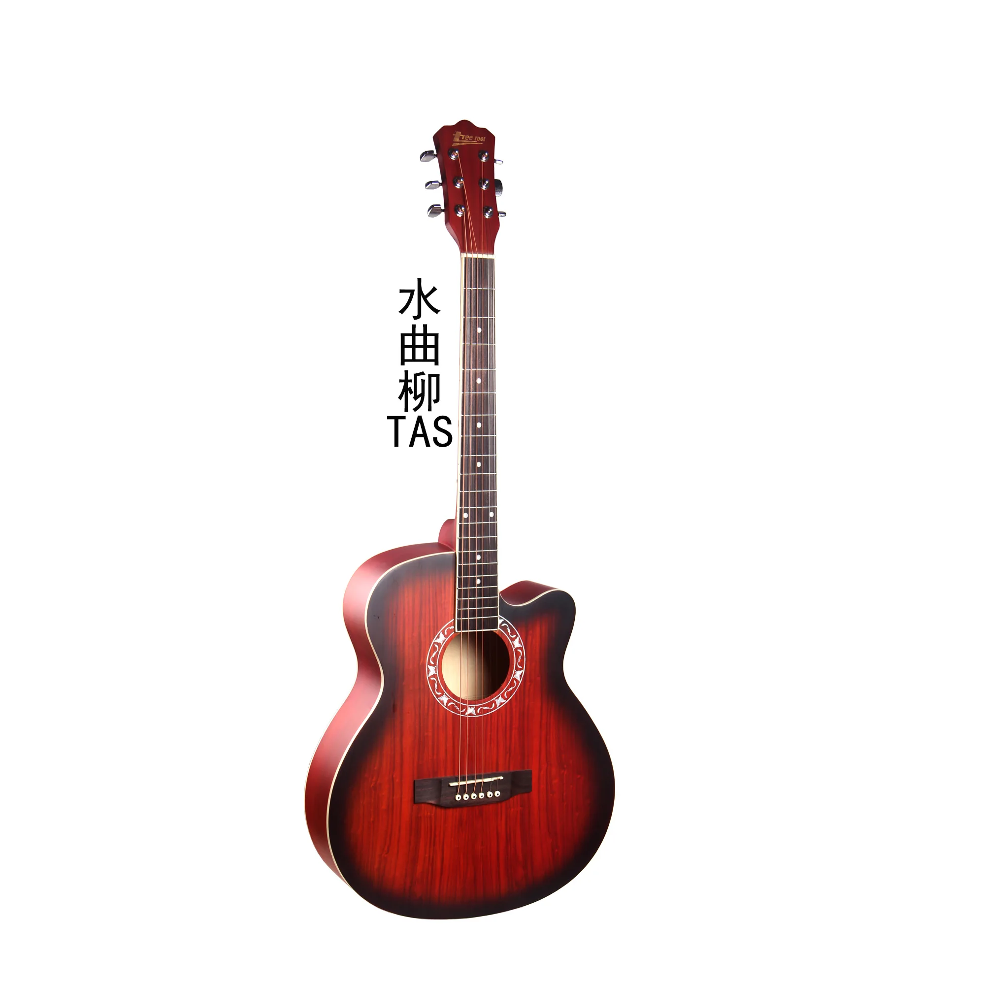 Professional Custom Matte High Quality Cheap Retro Classic Beginner Electric Acoustic Guitar 38 39 40 41 Inch With Basswood Body