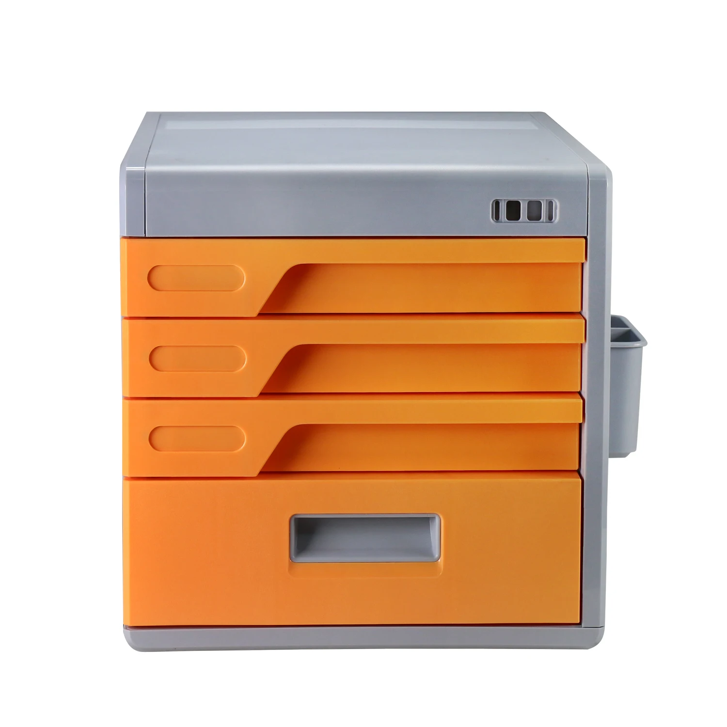 Hot selling Mobile File Cabinet Filing Cabinet 4 Drawers Mobile steel Pedestal storage box with Locker