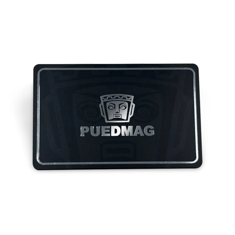 Custom PVC Black Cards Printing CR80 PVC Membership Card Gold Foil stamping Plastic VIP Business Card