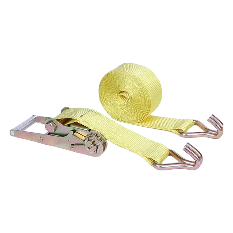 Truck or Car Cargo lashing belt Ratchet Strap Tie Down Straps with logistical for dry van