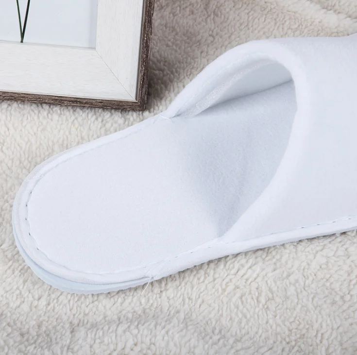 Disposable Sublimation Bride Bridesmaid Slippers Slides Home Slippers Cheap Hotel Slippers