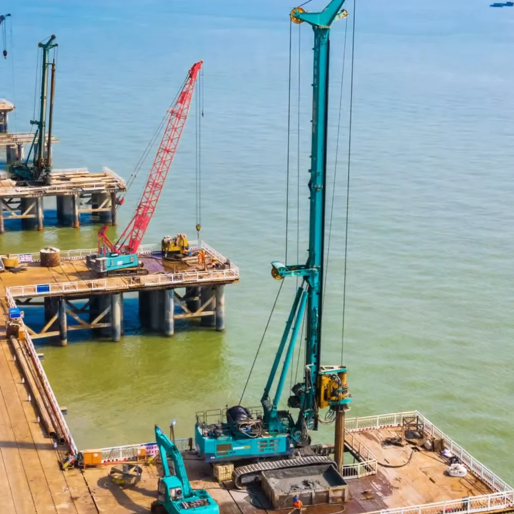 3m Diameter 120m Depth Rotary Drilling Rig Swdm 600 Piling Machine