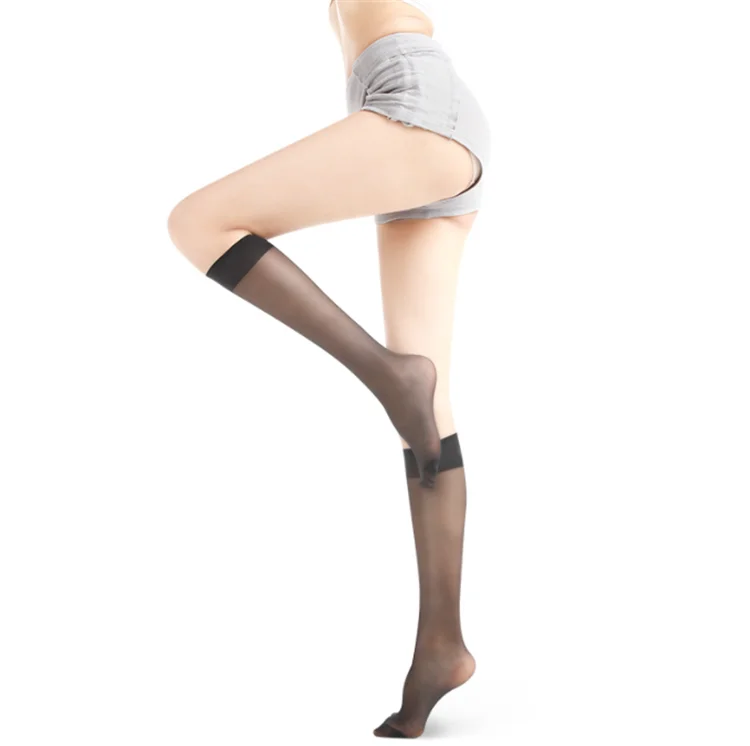 High Quality Multi-Color Woman Lace Over The Knee Socks Top Thigh High Silk Stockings with silicone