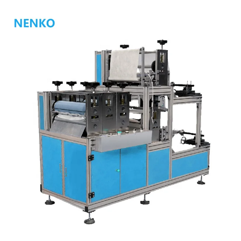 Automatic Disposable  Nonwoven Sleeves Cover Making Machine