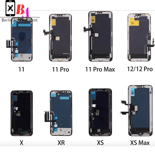 Jk Zy Hex Factory Direct Price For iPhone X Xr Xs Max 11 Pro Max 12 13 Incell Lcd Screen Replacement