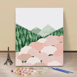 Amazon Hotsale Digital Paintings Cheap DIY Handmade Acrylic painting Tabletop Decorations Canvas Paintings by Number