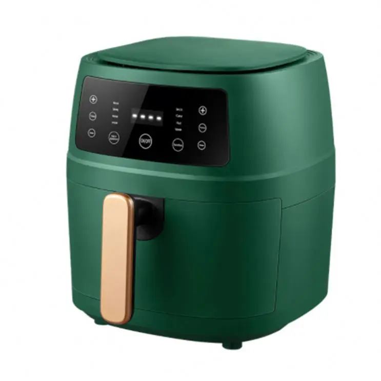 New Design 5L 6L Smart Digital Touch Screen Oil Free Home Cooking Electric Deep Air Fryers