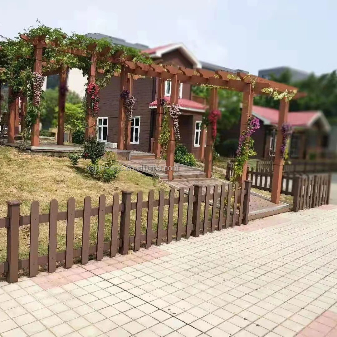 Наружная древесно-пластиковая композитная WPC декоративная садовая решетка для