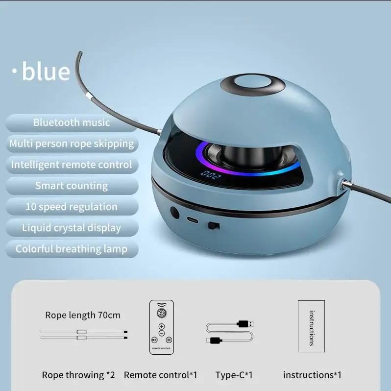 Smart Automatic Electric Skipping Machine Kids Counting Jump Rope Intelligent Electronic Skipping Rope Machine