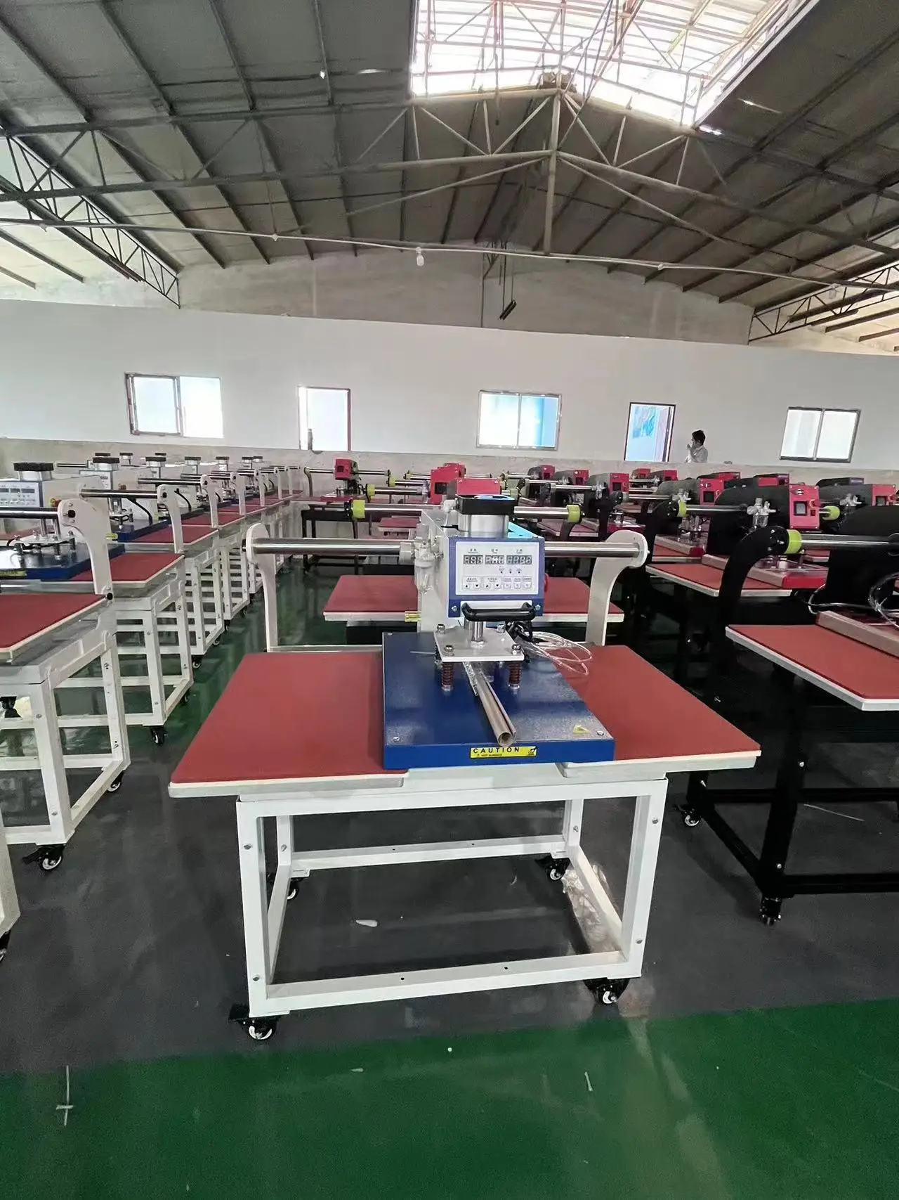 40*60cm 40*50cm Lanyard Mini Mug T-shirt Cap Plain Roller Sublimation Hot Dual Heat Press Machines Automatic For T-shirt