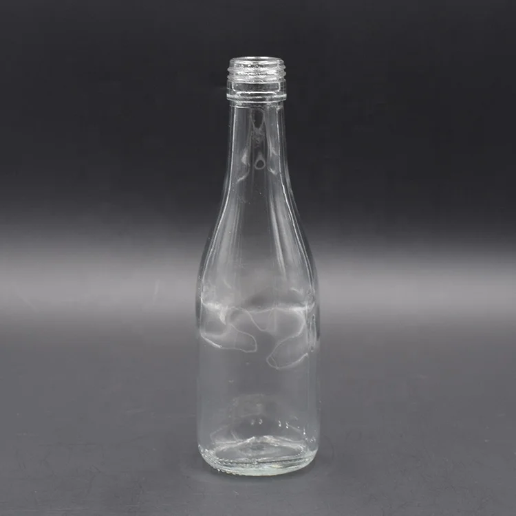 
China Manufacturer 187 ML Flint Empty Beverage Rum Bottles for Wine Supplier 
