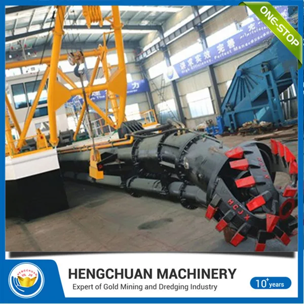 Hydraulic Agitators Dredger installing Diesel Sand Pump draga