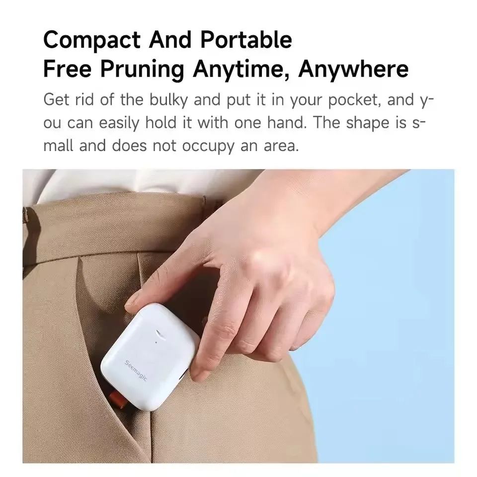 Hot sale Seemagic electric nail clippers mini automatic nail clippers nail clippers with light