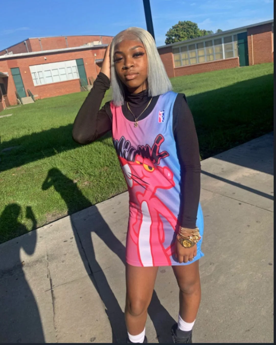 Women Clothes Summer Sleeveless Cartoon Pattern Casual Dresses Mini Bodycon Dress Women