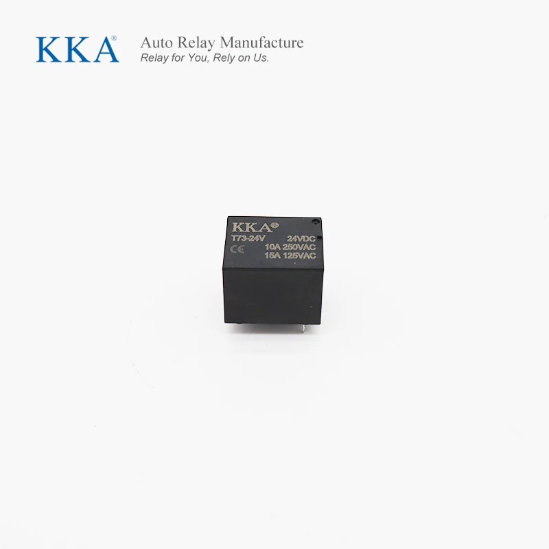 KKA-T73 4Pin/5Pin PCB Relay 10A Mini Relay 5V/12V/24V for Automotive, household