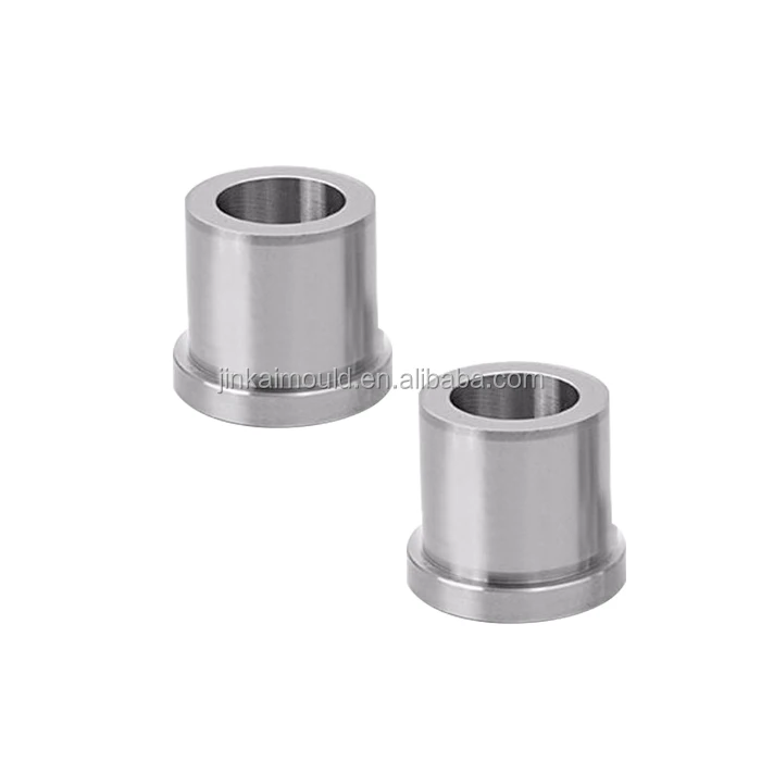 
Wholesale tungsten steel carbide hardened cnc machining polished customized hollow steel guide bushing bearing flange 