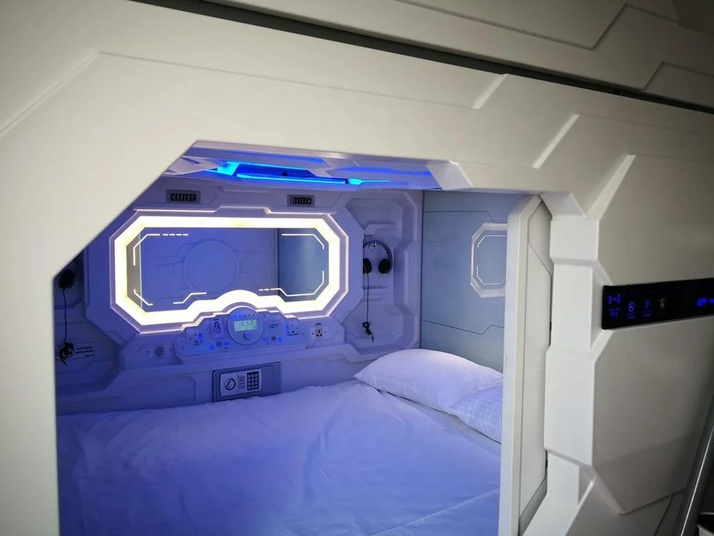 
pod hotels sleep capsule box sleep box sleeping cells single capsule bed 